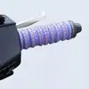 Empuñaduras de Manillar de Silicona para Motocicleta de Vehículo Eléctrico Verano Coloridas Antideslizantes Suaves Empuñaduras de Manija de Embrague y Freno Accesorios de Ciclismo