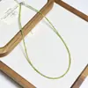 Collar blanco ultra brillante estilo coreano con circonita, diseño de alta gama y nicho, collar de cristal, popular en Xiaohongshu, cadena para la clavícula