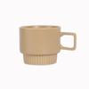 Taza de café creativa de cerámica mate con glaseado americano de gran venta, puede hacer flores, traje de taza de café, taza para beber