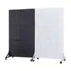 Estante de Tablero Perforado Soporte para Accesorios de Teléfono Móvil Joyero Estante de Exhibición Vertical de Piso Tablero Colgante para Herramientas Ferreteras Estante de Almacenamiento para Supermercado