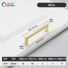 9*9 moderno simple transfronterizo comercio exterior internacional gabinete armario mueble tirador aleación de aluminio tirador de puerta de gabinete spray negro