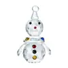 Artesanías de Cristal, Muñeco de Nieve Navideño de Dibujos Animados, Suministros para Halloween y Navidad, Adornos de Cristal para Sala de Estar y Vestíbulo, Suministro Transfronterizo