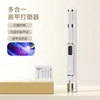 Pantalla LCD Transfronteriza Pulidora Eléctrica de Uñas Lámpara de Manicura Dos en Uno Herramienta de Lámpara de Pulido y Lustrado Pulido Eléctrico