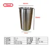 Taça de Licor, Taça de Vinho de Aço Inoxidável, Copo de Cerveja, Taça de Vinho Pequena, Copo para Bebida, Copo Portátil, Logotipo Personalizável, Produto Transfronteiriço Mais Vendido
