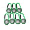 Carabiner de acampamento direto da fábrica bússola guia cor acrílico multifuncional acampamento ao ar livre à prova d'água presente