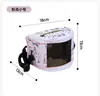 Bolsa de Transporte para Papagaios para Inverno e Verão, Bolsa Portátil para Pássaros, Bolsa Transversal Respirável para Calopsitas, Periquitos-de-Amor e Periquitos, Gaiola Transportadora Transparente Visível