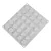 Formas de silicone para chocolate clássicas e populares, um conjunto de múltiplas formas para confeitaria caseira, formas para sobremesas francesas, atacado