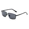 Gafas de sol sin montura con lente de resina, estilo nuevo 2025, para hombre, gafas especiales para conductor para conducir y pescar, protección UV