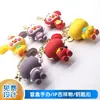Celebridade da internet desenho animado Dudu pato boneca chaveiro fofo pingente de bolsa chaveiro de carro personalizado presente