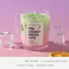 Cera de Gel vertida a mano Rodajas de Cera para Aromaterapia en Forma Cilíndrica con Temática de Café Helado, Personalizables con Logo, Exclusivamente para Ventas Transfronterizas