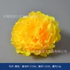 Flor artificial de seda amarela estilo europeu botão de rosa retrô corsage de casamento acessórios de flor de pulso decoração de caixa de presente para as mãos