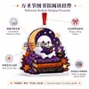 Colgante Acrílico Tema Libro de Magia de Halloween - Momia, Murciélago, Calabaza - Regalo Creativo para Amantes de los Libros