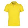 Nueva Camisa Polo de Solapa de Manga Corta de Algodón Puro de 200 g de Verano para Hombre, Holgada, Ropa de Trabajo de Supermercado con Logo Estampado