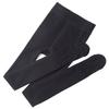 Leggings Cinza Outono e Inverno Quente Espessos com Forro de Lã Leggings Femininos Roupa Externa Cintura Reta Calças de Algodão com Listras Verticais Meia-calça