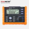 Medidor de memória de display digital Huayi PEAKMETER Testador de Resistência de Isolamento MS5203 com função de multímetro 1000V