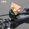 Timbre de Bicicleta Hamburguesa para Niños y Adultos, Bicicleta de Montaña, Bicicleta de Paseo, Timbre de Bicicleta Plegable, Sándwich de Papas Fritas en Stock