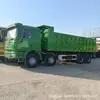 Caminhão Basculante Usado Exportado para a África Caminhão Basculante Delong F3000 Caminhão Basculante 8X4 Caminhão Pesado