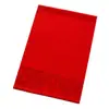 Bufanda Roja con Logo Estampado y Diseño Bordado para Reunión Anual, Evento Rojo Brillante, Bufanda Roja China para el Cuello, Hecha a Medida para Reunión de Clase