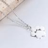Venta caliente transfronteriza acero de titanio creativo garra de gato de mascota garra de perro collar con colgante joyería de cadena de clavícula simple personalizada para mujer