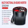 Carregador Inversor para Carro Novo Transfronteiriço 12V24V para 220V Conversor de Potência Universal Carregamento Rápido USB QC3.0