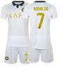 2526 Nuevo Traje Arabia Saudita Jersey Unido 10 Mané Deportes Riad Victoria II Visitante No. 7 Uniforme de Fútbol de Ronaldo