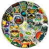 Pegatinas de graffiti para camping al aire libre transfronterizas 50 decoración de tazas para teléfono móvil pegatinas impermeables pegatinas para cuenta manual de niños al por mayor
