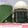 Tanque de Esmalte Separador Trifásico Uasb Conjunto de Esmalte Piscina de Biogás Utilização Brilhante de Biogás