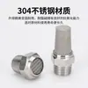 Conector Neumático Acero Inoxidable 304 Bslm-02 Cabezal Plano Silenciador Bsl-T de 4 Vías 1 pulgada Silenciador Válvula Solenoide 06