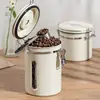 Tanque de Armazenamento de Grãos de Café, Tanque Selado para Pó de Café, Tanque de Armazenamento de Café com Exaustão Unidirecional, Tanque de Armazenamento de Grãos, Tanque de Armazenamento de Grãos