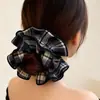 Elástico de Cabelo Suave e de Alta Qualidade, Laço de Cabelo Estilo Preguiçoso, Estampa de Leopardo Novo Scrunchie Grande 2026