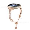 Adecuado para Fitbit versa4 Pulsera media de taladro completo de diamante pulsera inteligente simple universal versa3