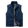 Nuevo Chaleco Exterior Transfronterizo para Hombre, Chaleco Holgado Multibolsillos para Jóvenes y Mediana Edad, Ropa de Trabajo, Chaleco Casual