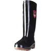 Zapatos impermeables de caña alta para hombre, de suela gruesa, duraderos, botas de lluvia hasta la pantorrilla, impermeables y antideslizantes, botas de lluvia de caña baja, zapatos de agua para hombre