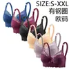 Sujetador de encaje tallas europeas y americanas S-XXL lencería modelo explosivo transfronterizo TemuSHEIN sexy pecho pequeño