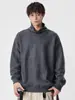 Ropa de Hombre Fengshe / Otoño 2026 Nuevo Suéter de Punto con Cuello Alto para Hombre Holgado Retro Japonés Sudadera Pulóver para Parejas
