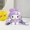 Bolsa de Silicona para Niños Dibujos Animados Melody Moda Billetera Bolso Cruzado para Niñas Bolso de Hombro a Juego con la Ropa Bolsa de Almacenamiento