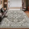 Estilo Luxo Leve, Tapete de Imitação de Caxemira de Alta Qualidade, Tapete de Área Grande de Cobertura Total para Escritórios e Salas de Estar, Fornecimento Direto do Fabricante