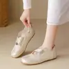 Sapatos Mary Jane Populares Estilo Ballet para Mulheres, Novos Sapatos Rasos Versáteis de Salto Baixo para Outono 2026, Sapatos Simples de Treino Alemães