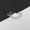 Famoso en Internet Colgante de Llavero Estrella Estilo Antiguo Joyería para Pulsera Aleación Galvanizada Juguete Cultural Collar Pulsera