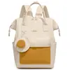 Bolsa Grande para Mamá Estilo Japonés Transfronteriza, Mochila Ligera Multifuncional para Exteriores Madre-Hijo, Mochila Casual Simple, Bolsa para Pañales