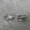 Estilo Retro Pignose Doble Capa Brillo Retorcido Anillo de Lujo para Mujer Moda Ins Gama Alta 2022 Nuevo Estilo