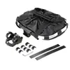 Cesta Plegable para Bicicleta, Cesta para Bicicleta, Bolsa Delantera de Aleación de Aluminio, Accesorios para Bicicleta de Montaña, Bolsa para Bicicleta Plegable