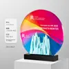 Nuevo Trofeo Creativo de Cerámica y Cristal 2026 para Empleados Destacados, Premio de Alta Gama para Reunión Anual, Hecho a Medida