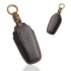 Funda de Llave de Piel de Vaca de Primera Capa Adecuada para Chery Star Era Et Bolso para Llaves Llavero Hecho a Mano de Cuero Artículos de Cuero