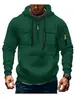 Moletom masculino transfronteiriço novo outono e inverno estação independente Amazon casual moderno com zíper capuz pulôver