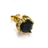 Estilo Japonés y Coreano Ins Personalizados Moda Retro Redondos Zirconia Pendientes Nicho Alta Gama Unisex Pendientes Pendientes