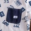 Camiseta de manga corta para niños, verano 2025, para hombre, nueva camiseta de manga corta con estampado completo para niños, marca de moda, con bolsillo para bebé, fina para mujer