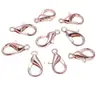 Fecho Lagosta de Liga Galvanizada Fecho Cachorro Fecho de Colar Conector de Chaveiro Pulseira Acessórios para Joias Artesanais DIY