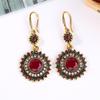Venta Directa Shijia Pendientes Bohemios Retro Nuevos Estilo Étnico Joyería para Orejas Pendientes de Tuerca de Girasol Europeos y Americanos Aliexpress