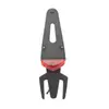 Faro trasero de motocicleta D198 modificado para todoterreno, locomotora de montaña, cubierta roja, luz LED roja, luz de freno y direccional